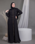 Zipper Abaya With Pockets Code 94A