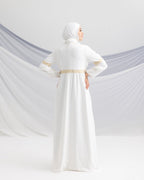 Offwhite Abaya