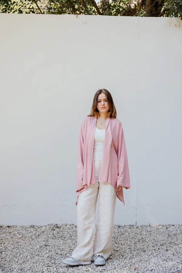 Good feels kimono in Blush