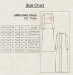 Basic Stain Abaya 051