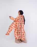 DAUGHTER OF THE NILE SATIN KIMONO