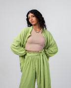 Miss Dreamy Wrinkled Cotton Set