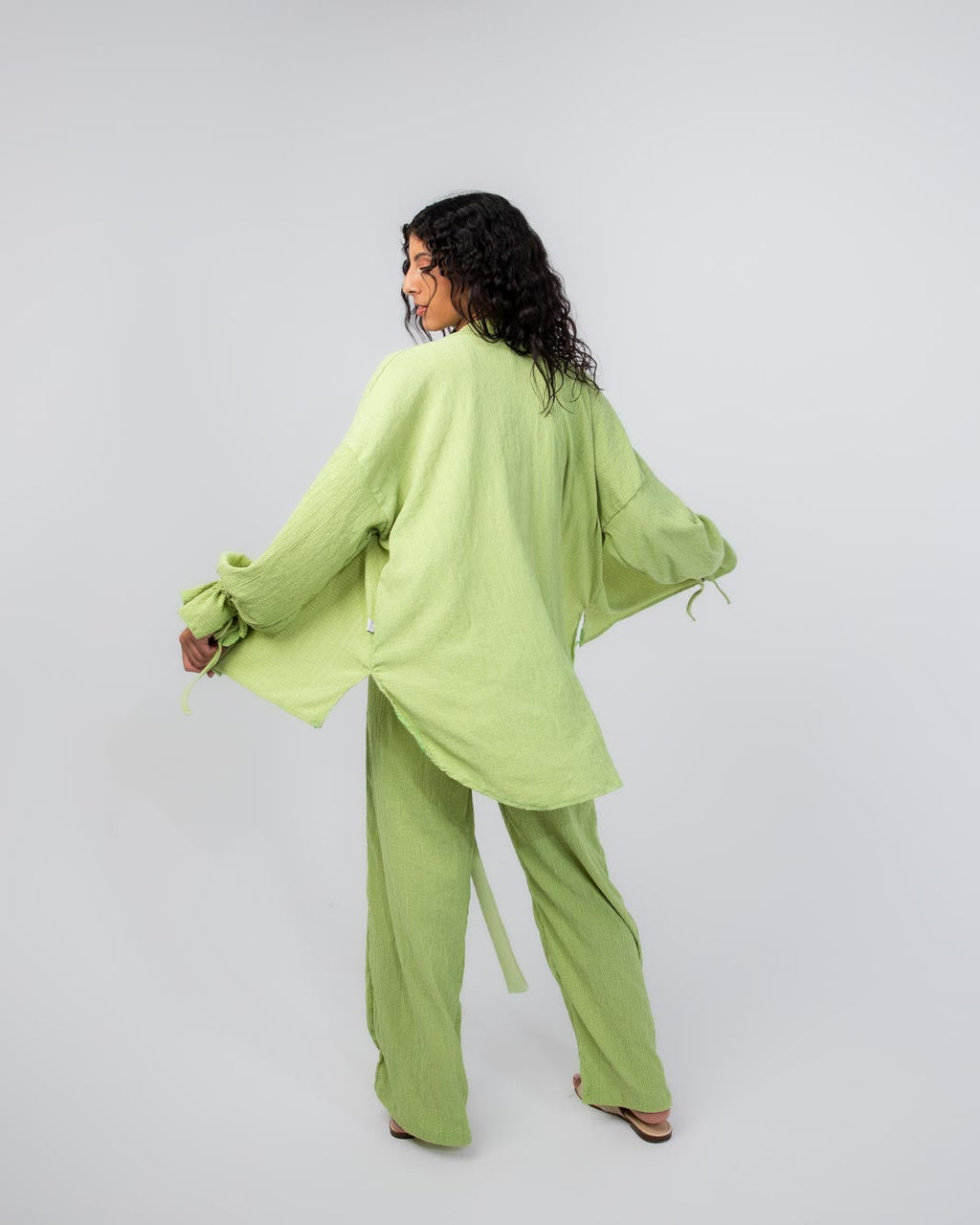Miss Dreamy Wrinkled Cotton Set
