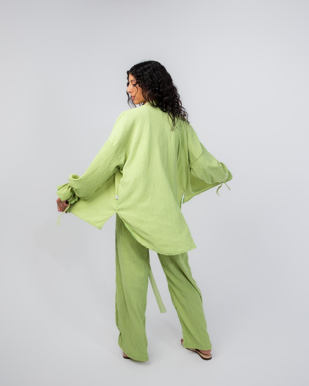 Miss Dreamy Wrinkled Cotton Set