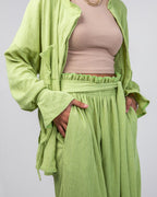 Miss Dreamy Wrinkled Cotton Set