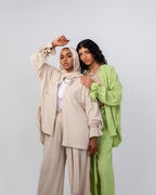 Miss Dreamy Wrinkled Cotton Set