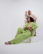 Miss Dreamy Wrinkled Cotton Set