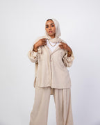 Miss Dreamy Wrinkled Cotton Set