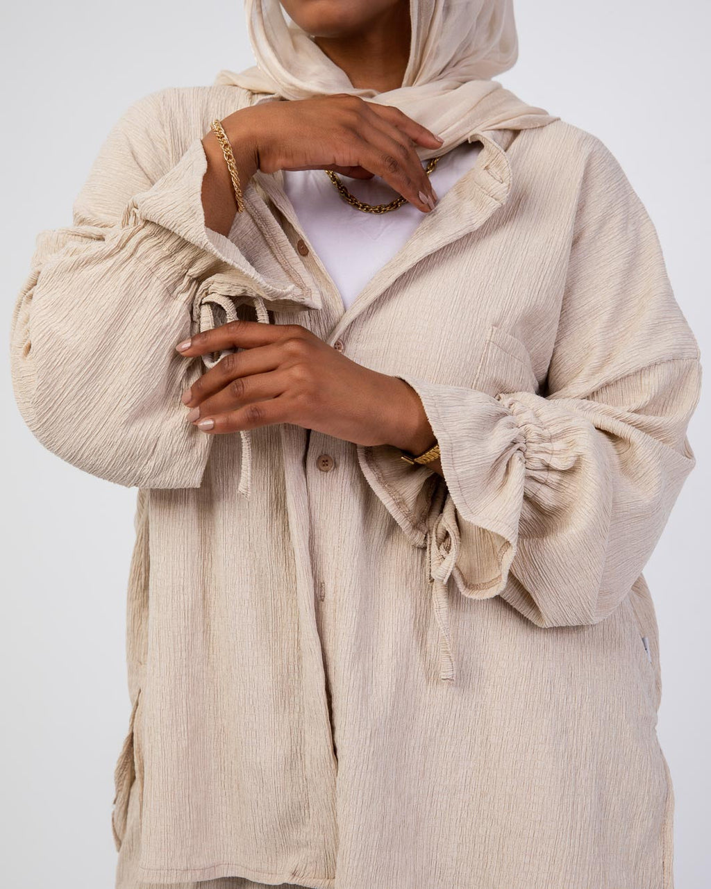 Miss Dreamy Wrinkled Cotton Set