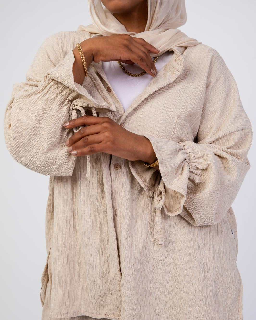 Miss Dreamy Wrinkled Cotton Set