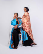 DAUGHTER OF THE NILE SATIN KIMONO
