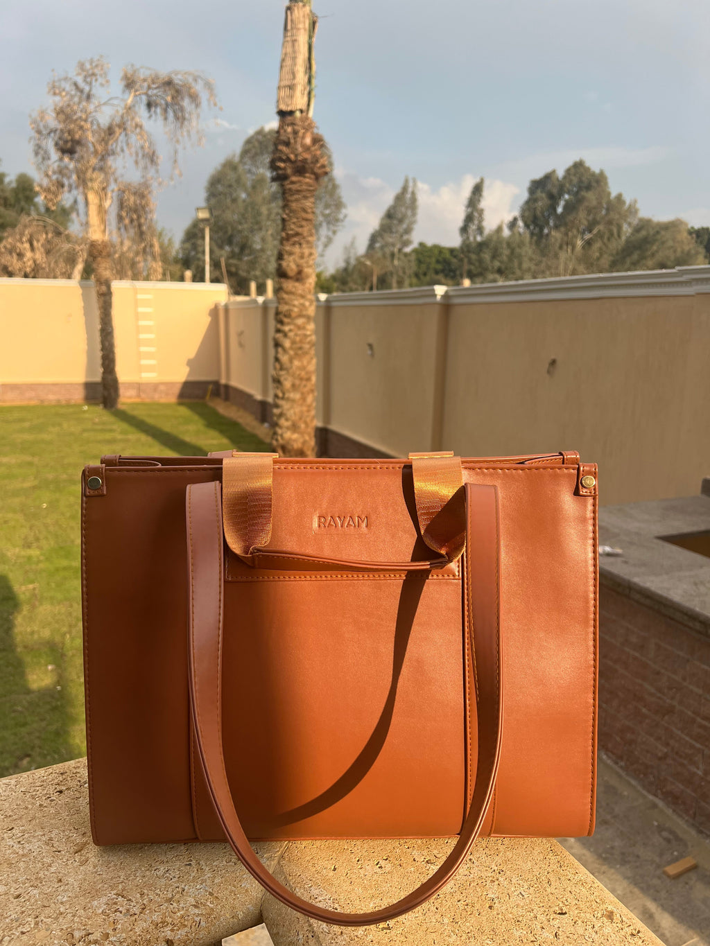 Camel Work Bag
