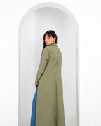 Floral Flow Long Linen shirt