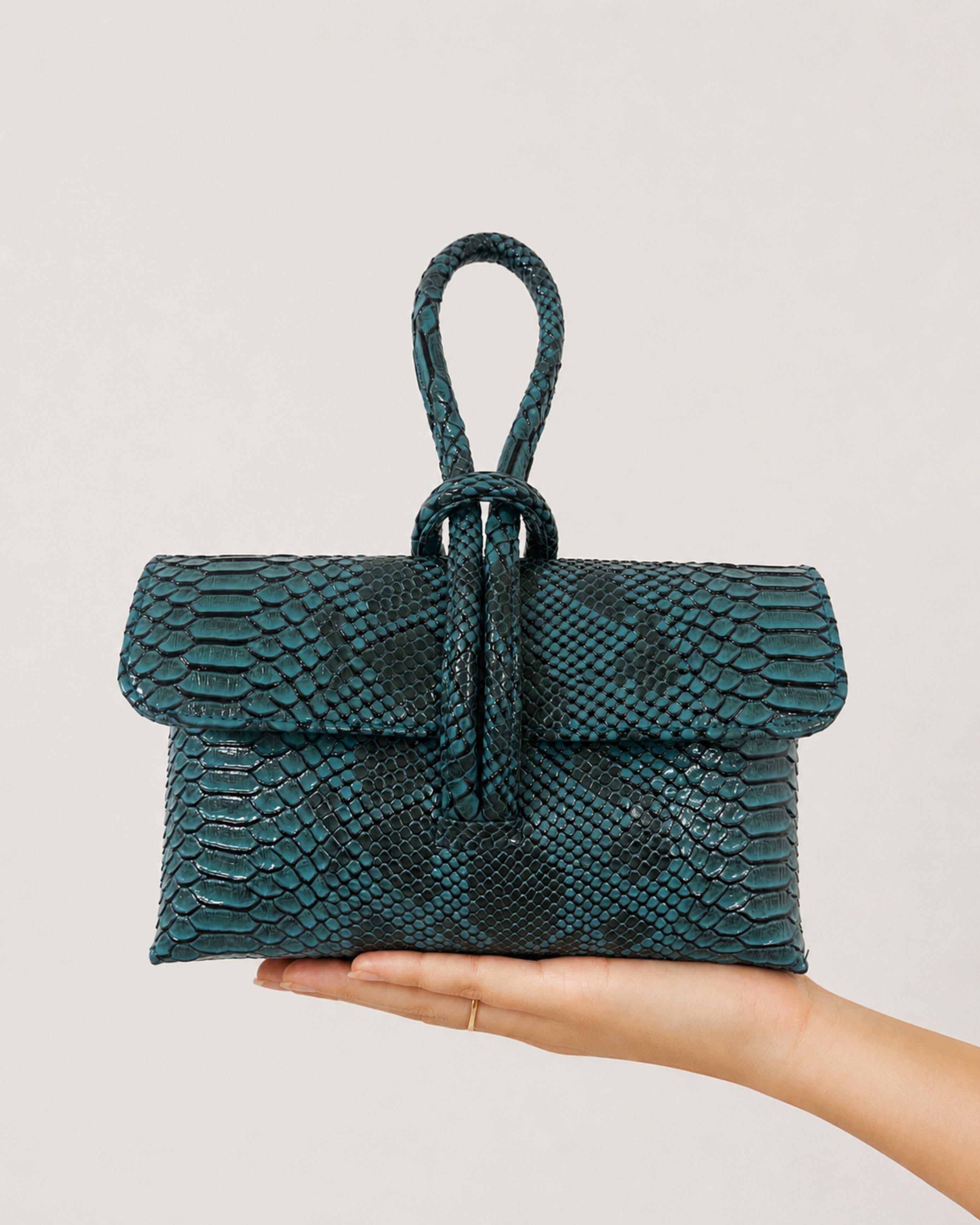 Joie Python-effect Clutch