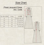 082 - Plissé Jacquard Dress