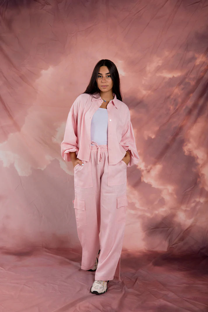 Cargo set in pink