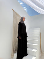 Tiered Ruffles Abaya C600