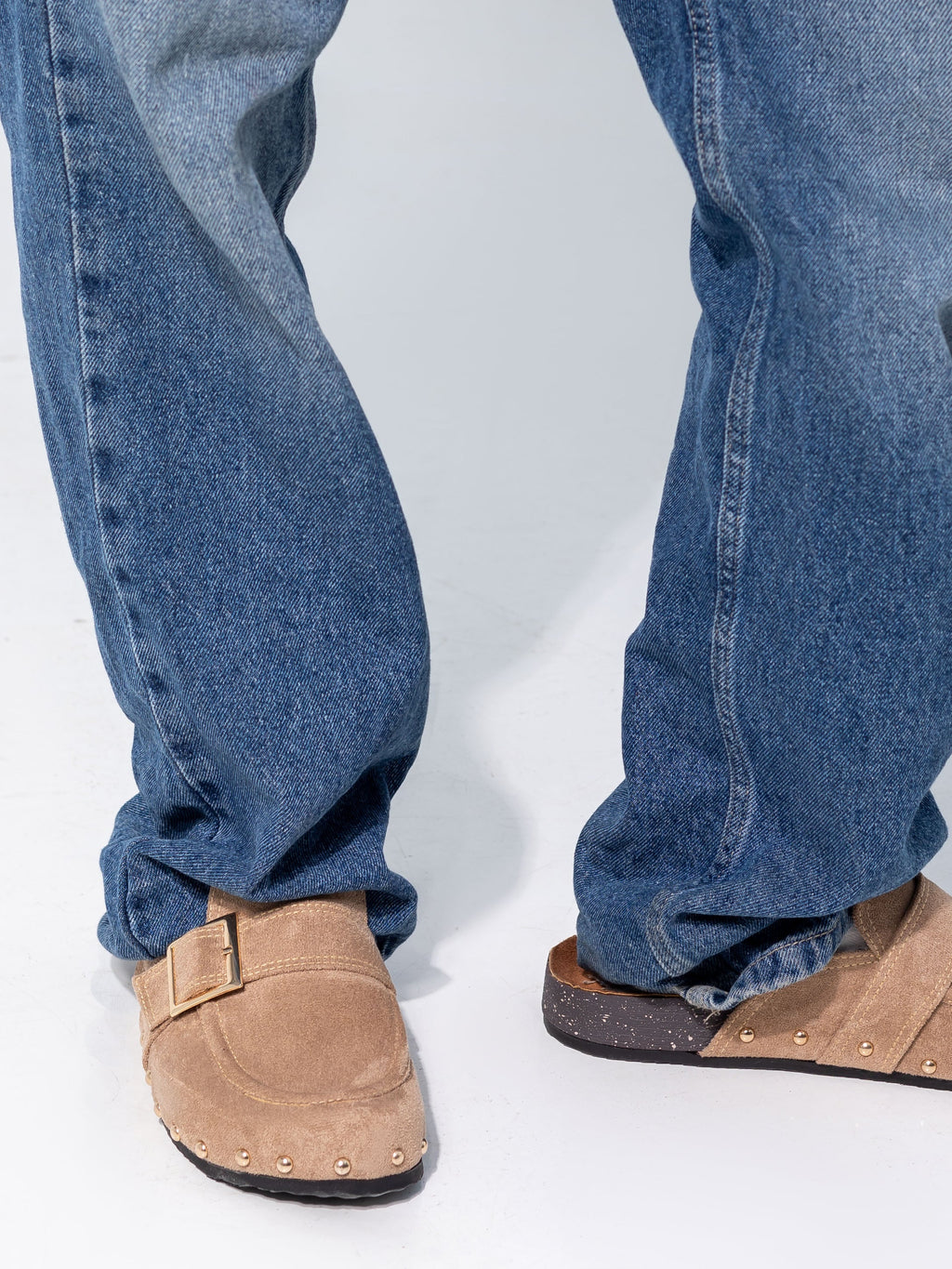 Cafe Studded Mules