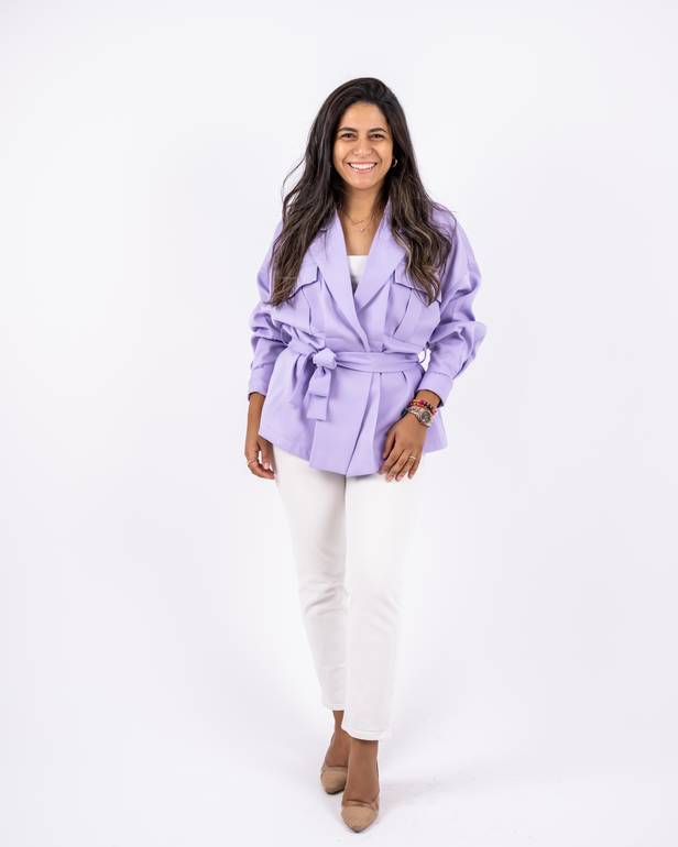 Lavender jacket