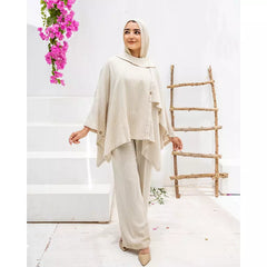 Striped linen pants