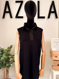Sleeveless Collared Top