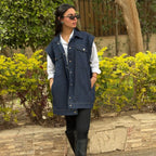Denim vest