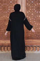 اسدال صلاة اسود بكنار سبحة