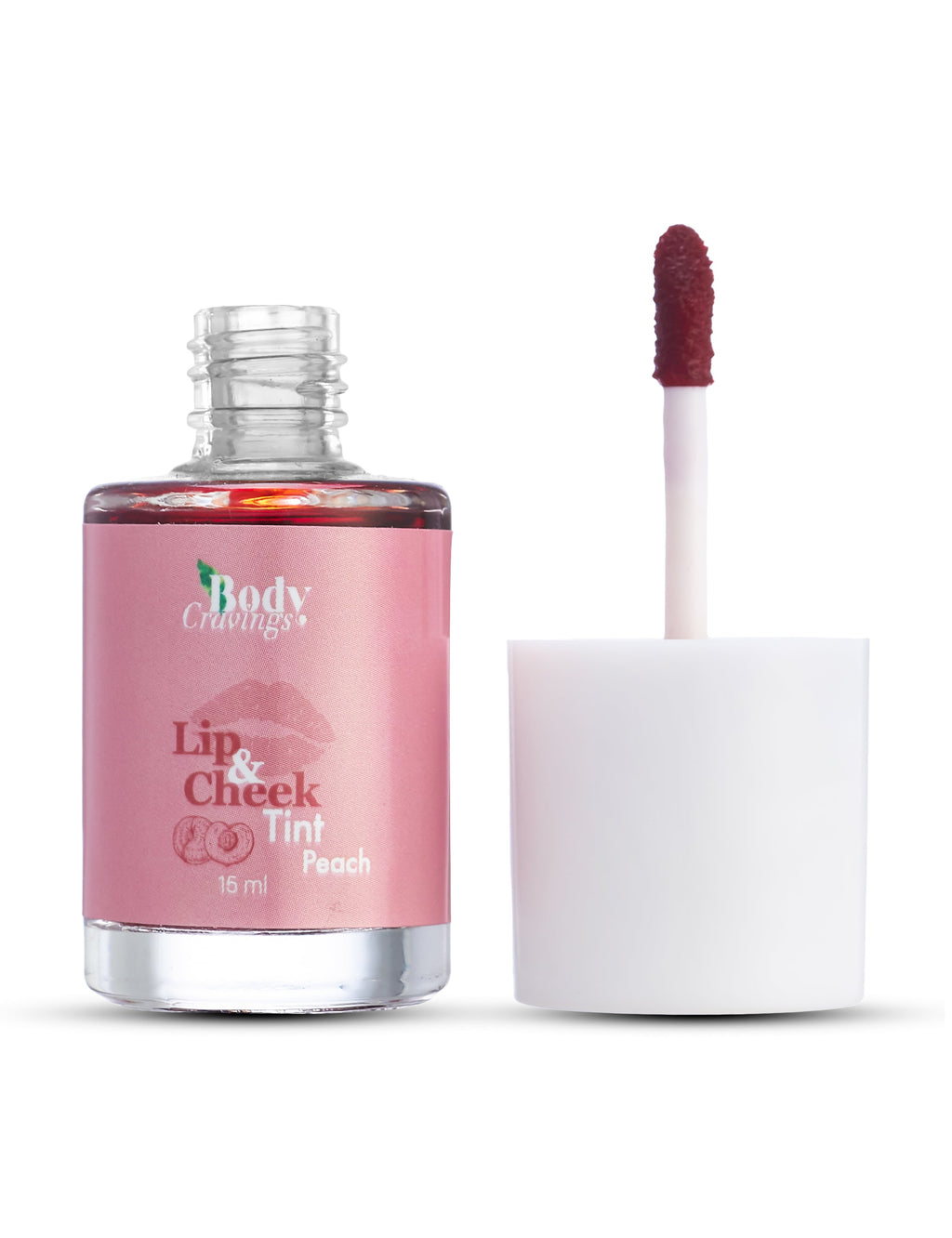 Peach Lip & Cheek Tint Brush