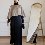 Shiny Lavish Cape 045