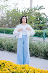 Linea pants in baby blue