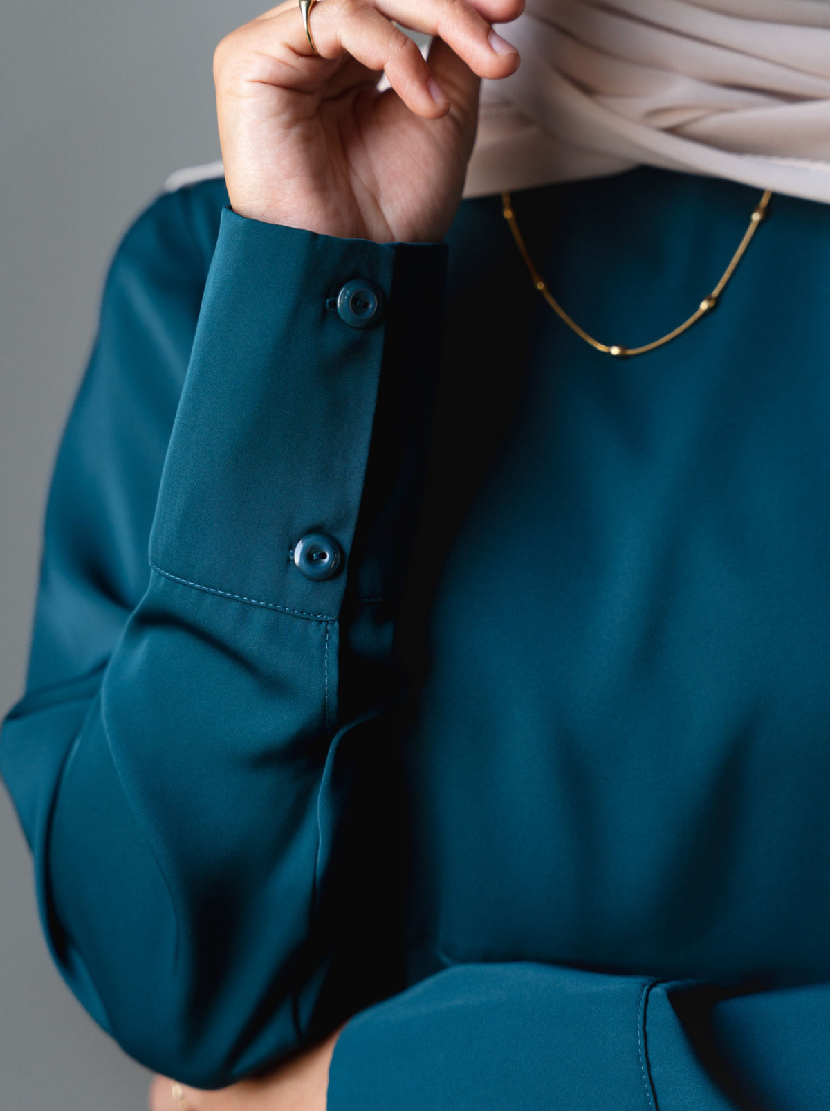 076 – Flared Silk Set