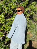 The Wool Criss-cross Blouse