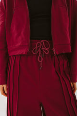 Tracksuit in maroon