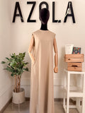 Sleeveless linen  Dress