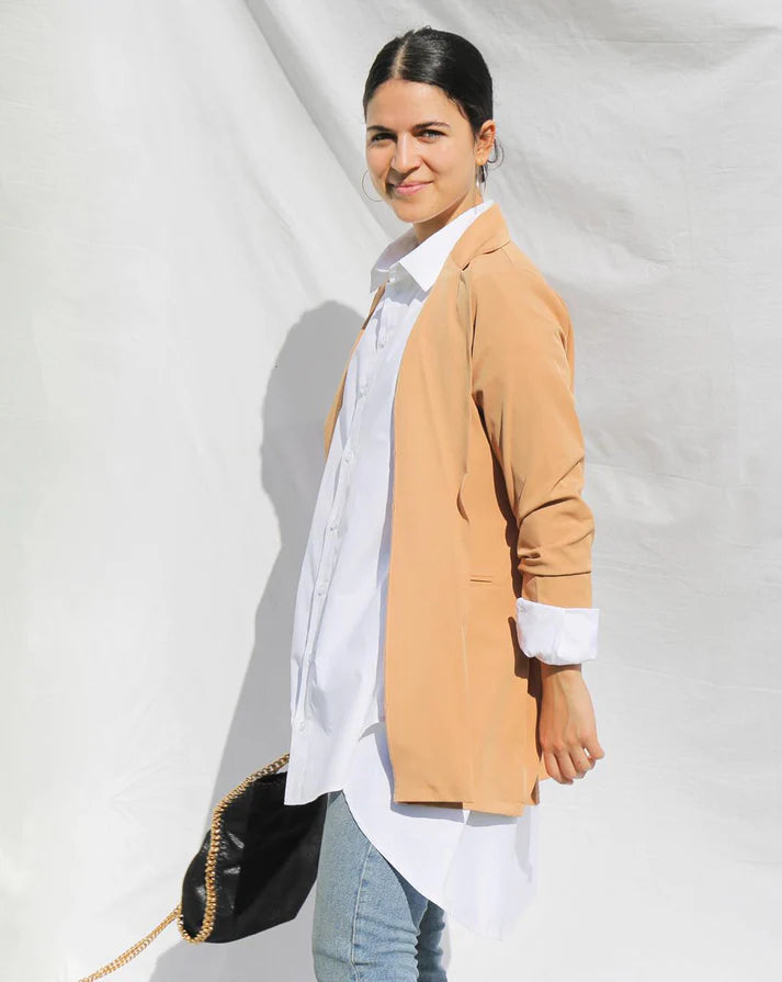 Camel blazer
