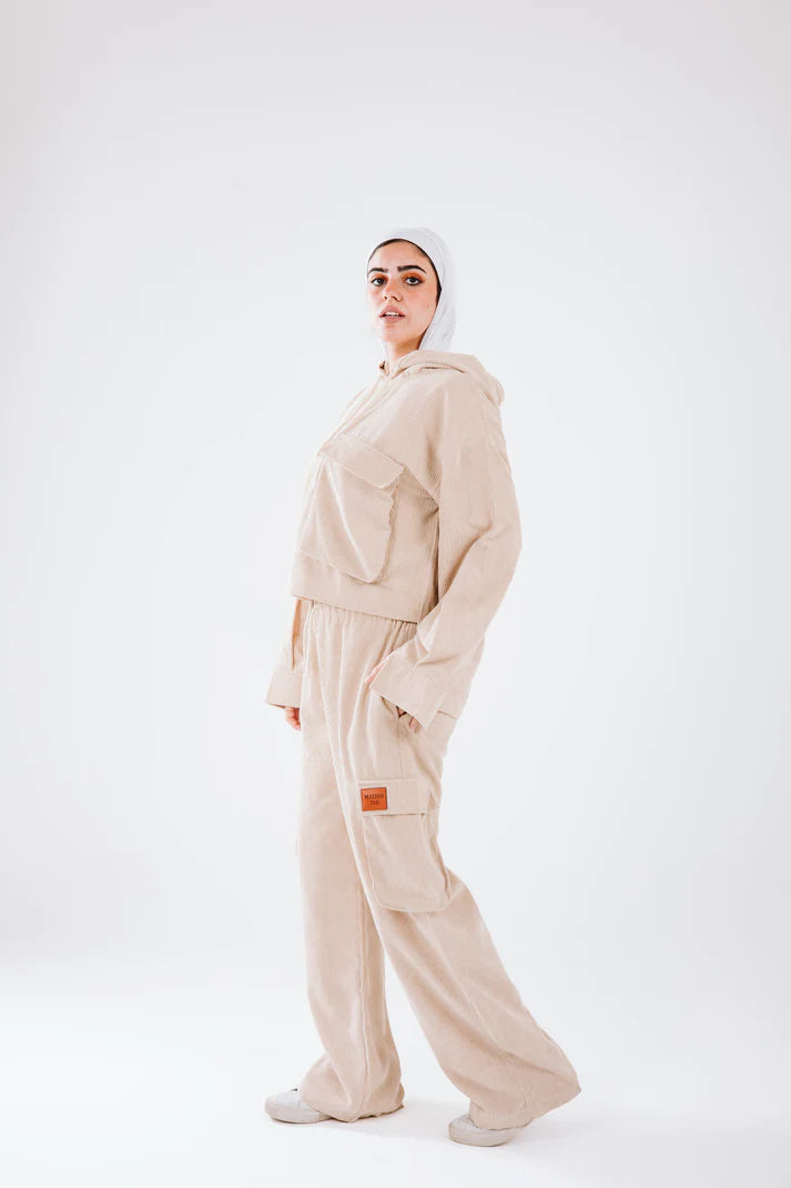 Cargo loose set in beige