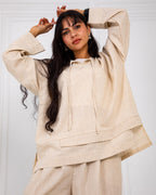 Everbloom pure linen top