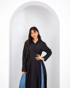 Floral Flow Long Linen shirt