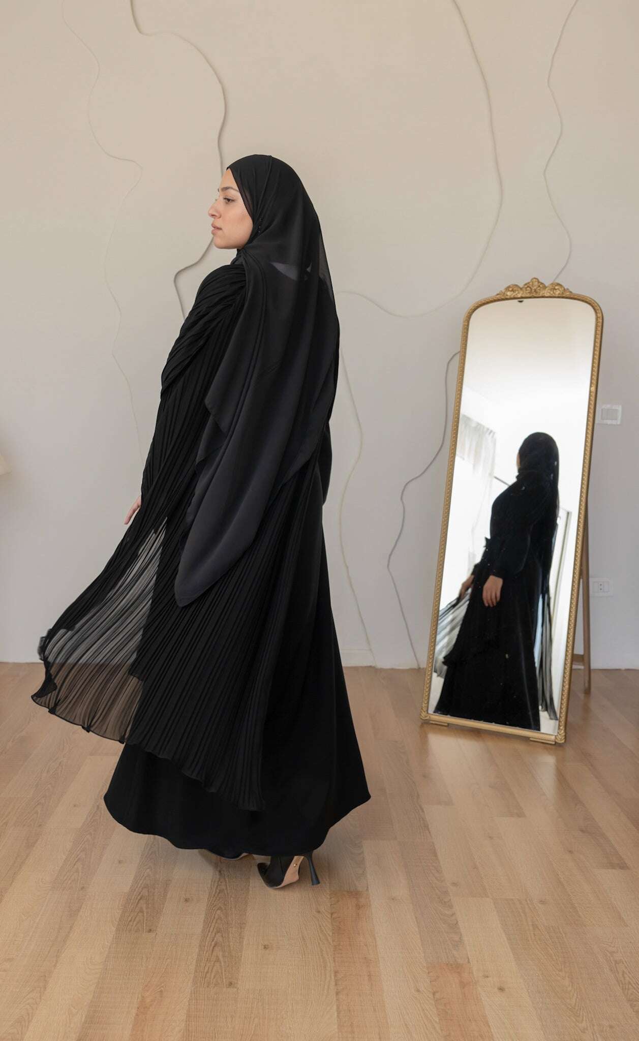 Night Blooming Abaya 010 Ibriz Abaya
