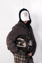 SCRUNCH BAG BROWN
