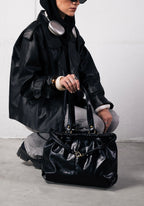 SCRUNCH BAG BLACK