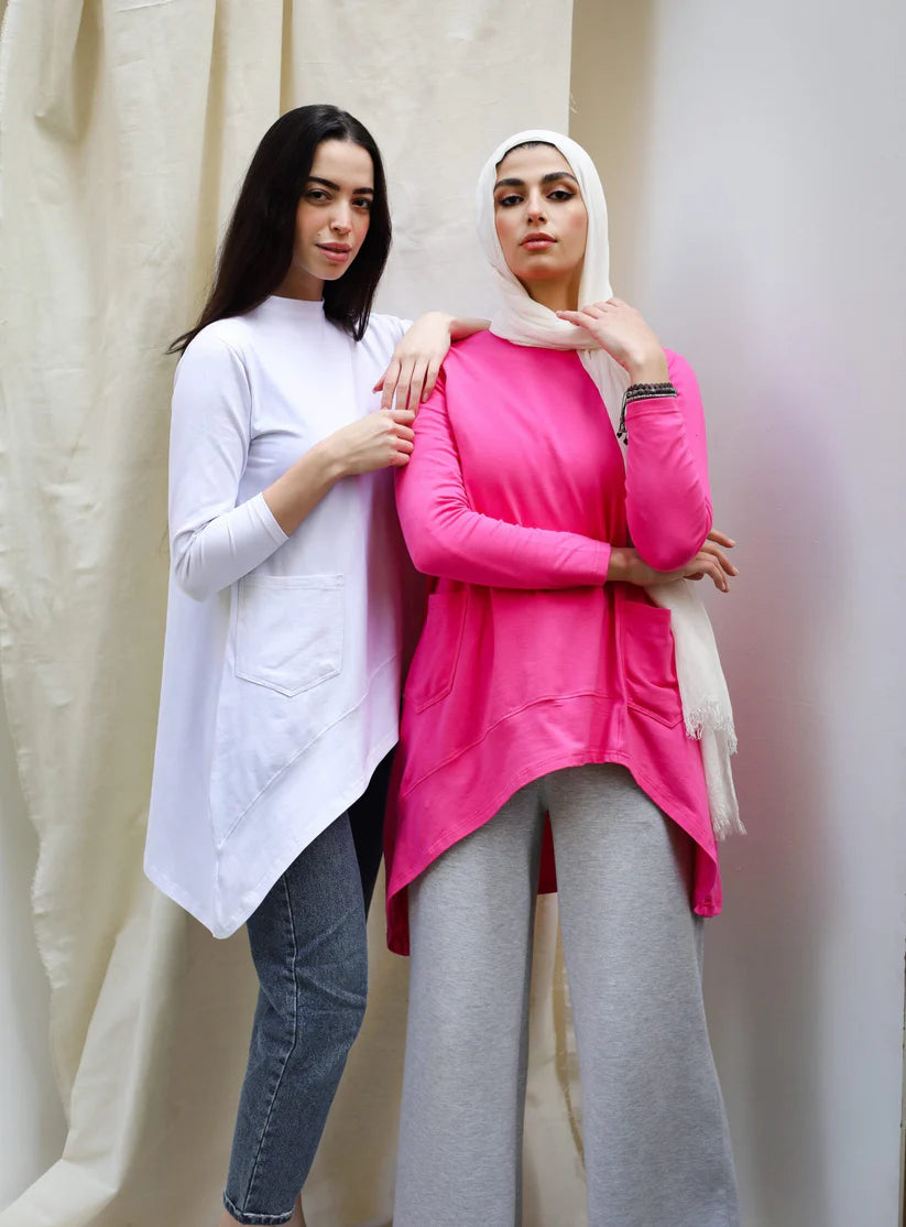 Cotton T-shirt Pink