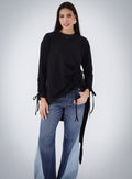 Asymmetric Crushed T-shirt