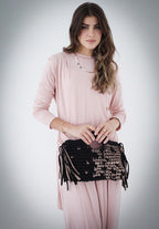 Bronze Split Bag