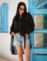 Net Shirt - Black