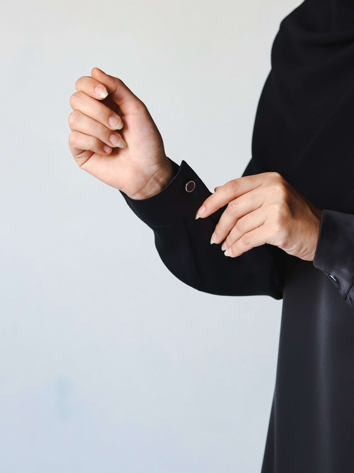 Basic Stain Abaya 051