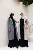 The gentle winter coat 057 Ibriz Abaya