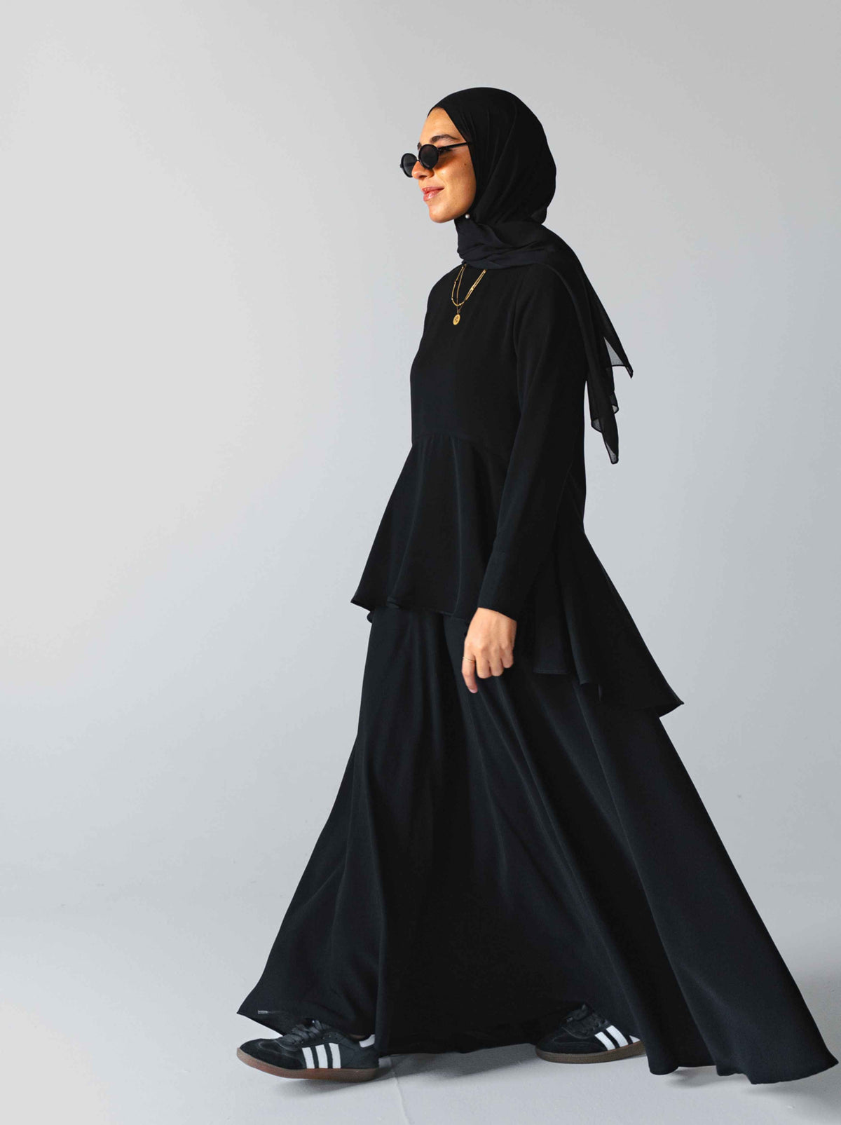 085 – Flared Crepe Set