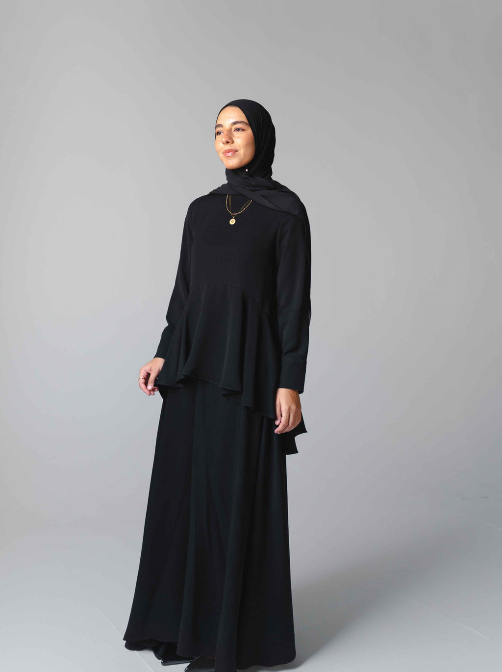 085 – Flared Crepe Set