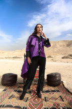 The High–Low Edit Trench - Purple